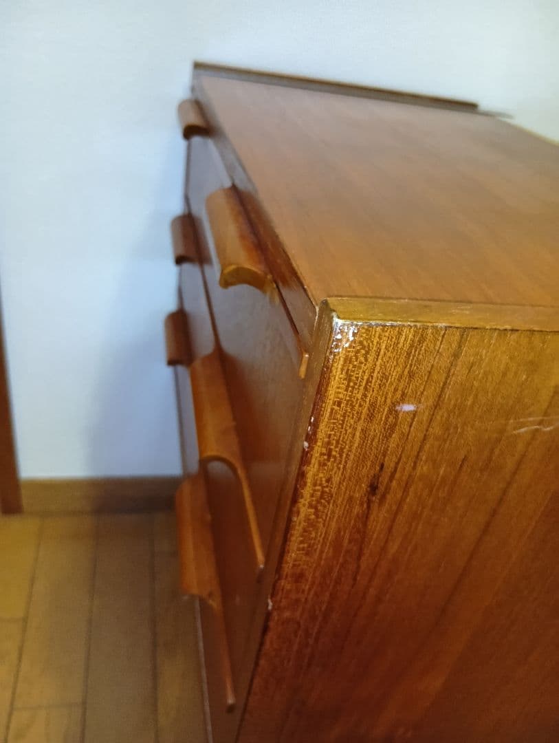 北欧ヴィンテージ　チェスト　3段　北欧ヴィンテージ家具　8/8〜8/11発送不可