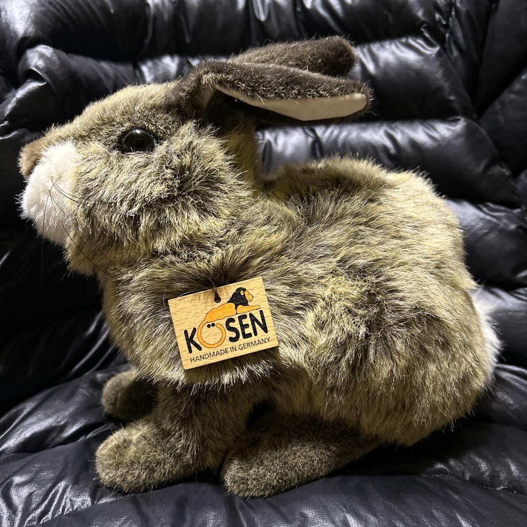 KOSEN ケーセン　ぬいぐるみ　うさぎ　ベージュ　座り　タグ付き❣️