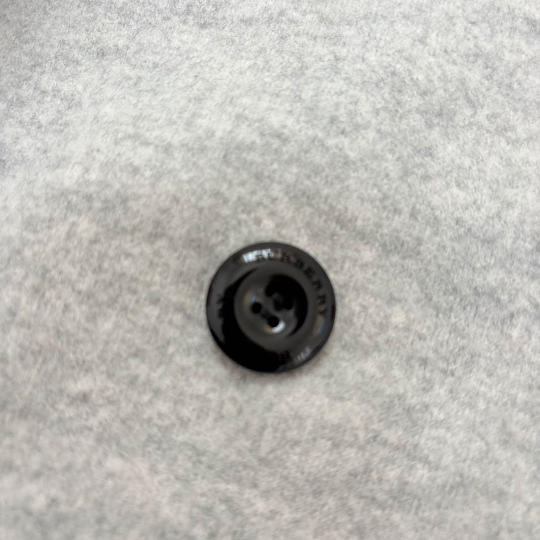 美品✨バーバリーロンドン　ケープコート　ポンチョ　ウール　Aライン　フリー