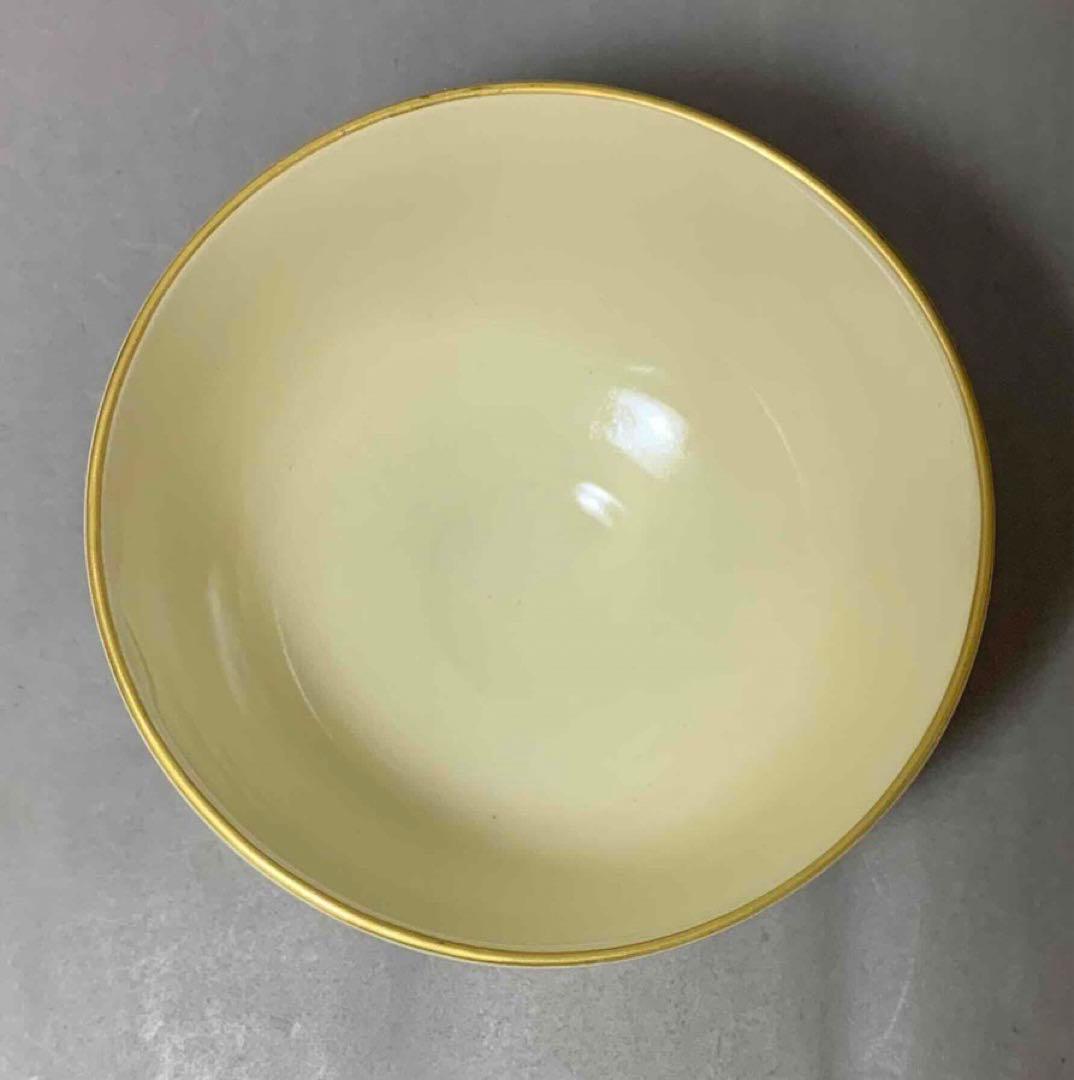 茶道具　即中斎書付　真葛焼菊唐草茶碗　宮川香斎