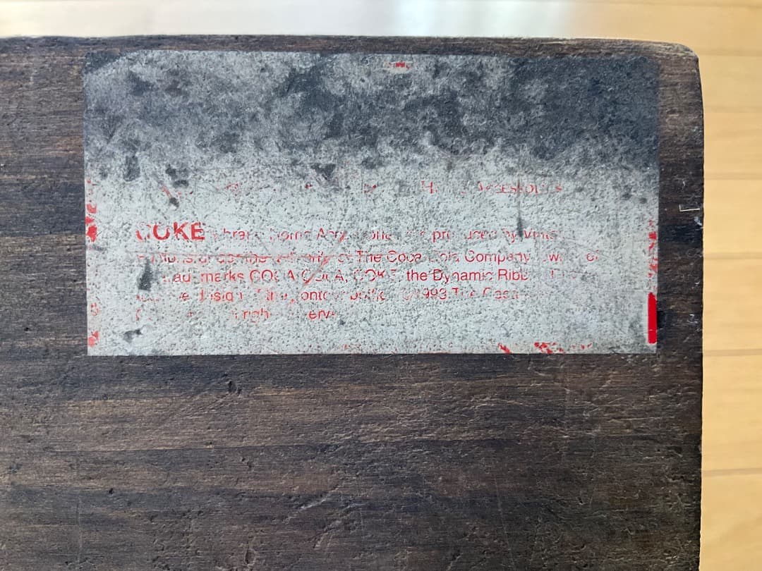 コカコーラ　ビンテージ　木箱