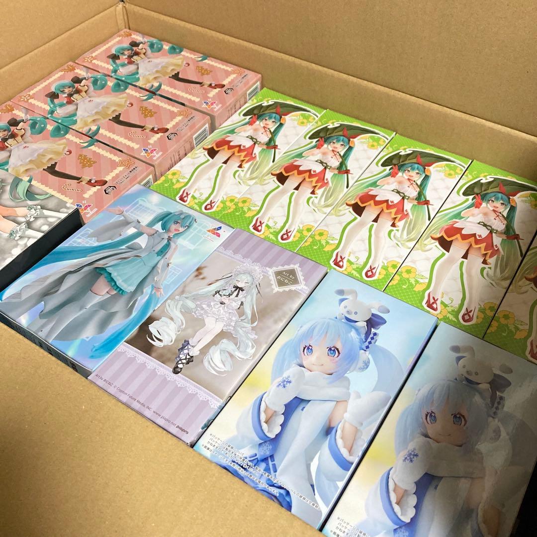 未開封 初音ミク フィギュアまとめ売り 27点 ガンダム ぬーすと 他