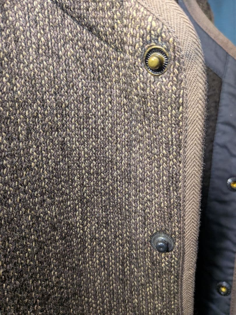 【ボタン難有り】フルカウント ブラウンズ ビーチクロス ベスト 40