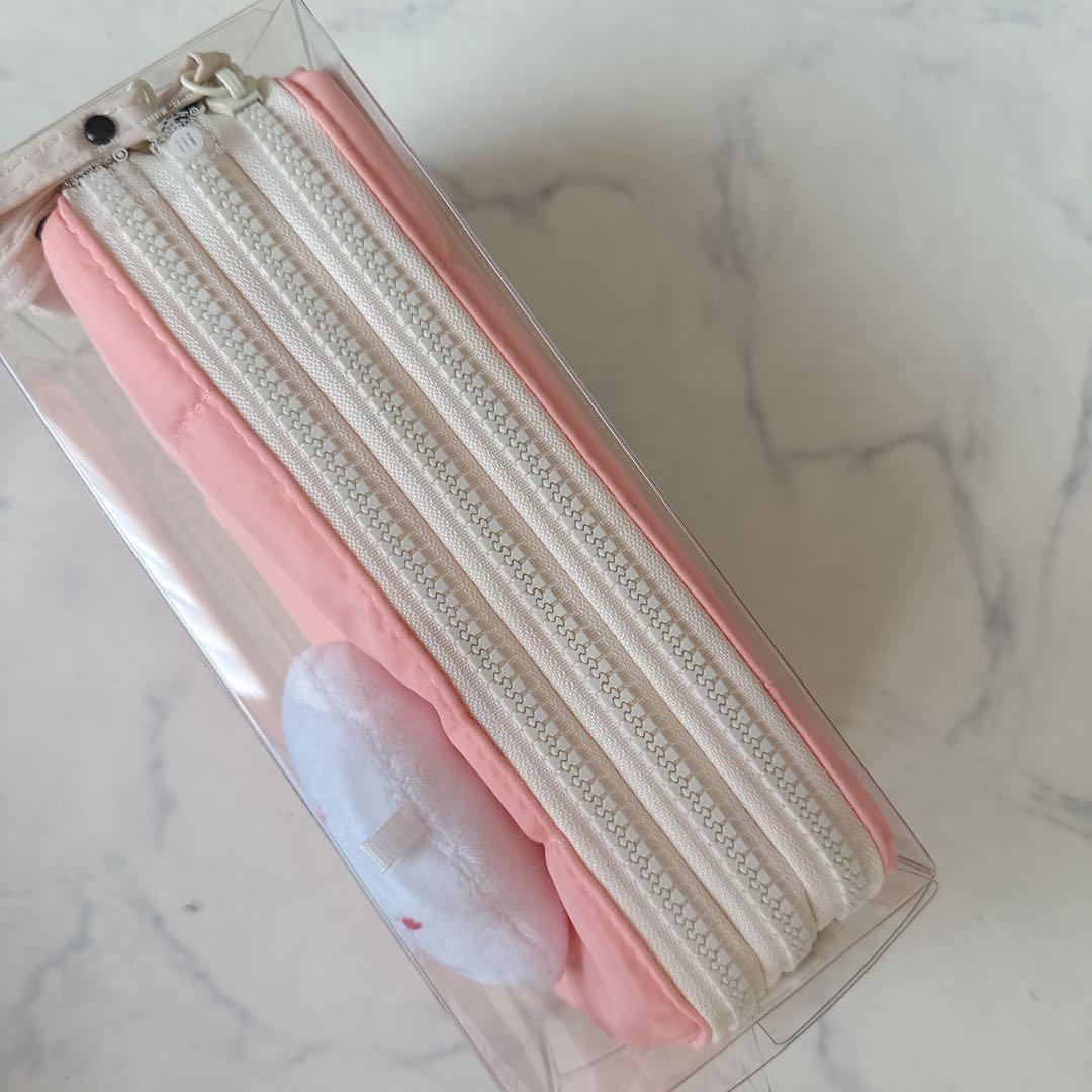 大容量 ペンケース かわいい筆箱 プレゼント　ピンク