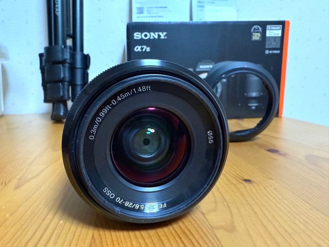 SONY α7Ⅲ 値下げ依頼コメントから可　必要なモノのみ選択可　本体、レンズ等