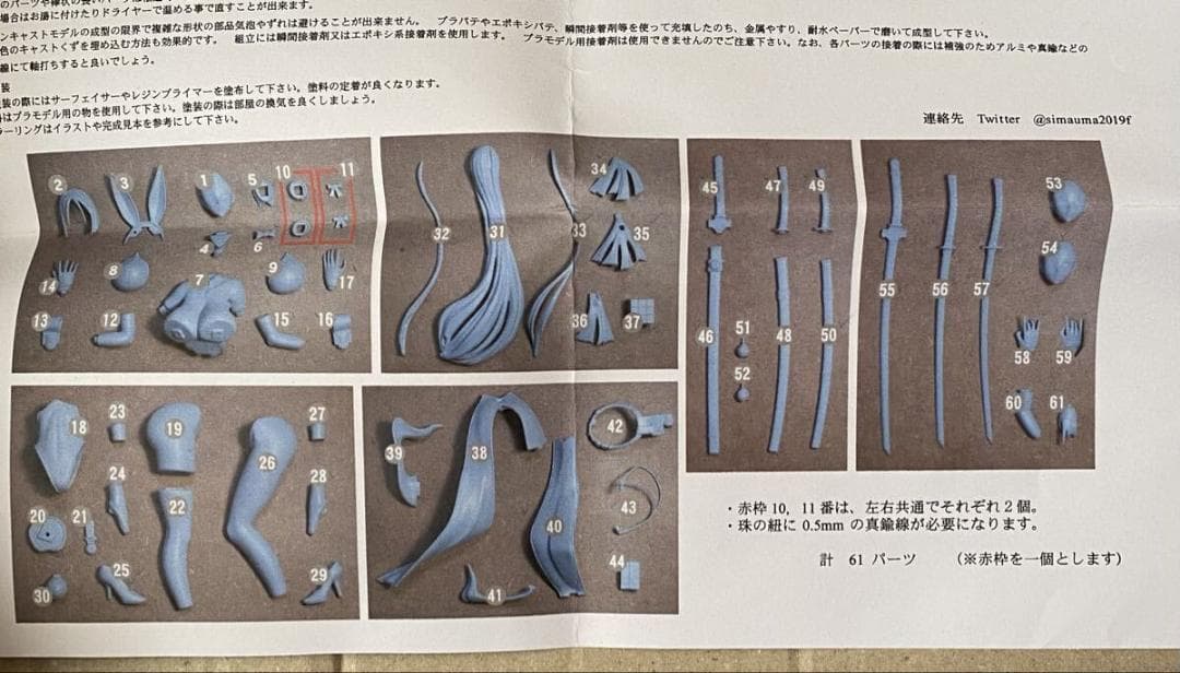 FGO fate grand order 源頼光 バニーガール ガレージキット