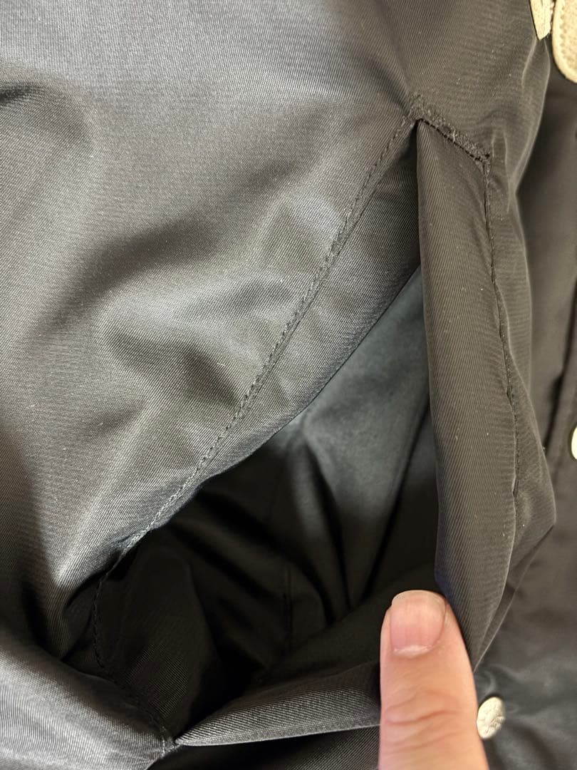 Human Made ナイロン スタジャン 黒