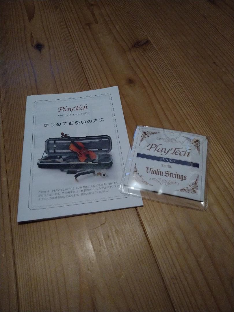PLAYTECH PSV100BR エレクトリックバイオリン 4/4サイズ