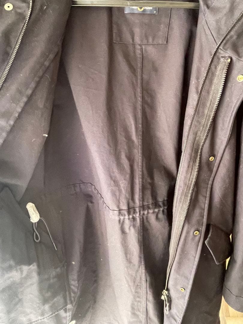 FRED PERRY モッズコート　ネイビー インナー取り外し可能