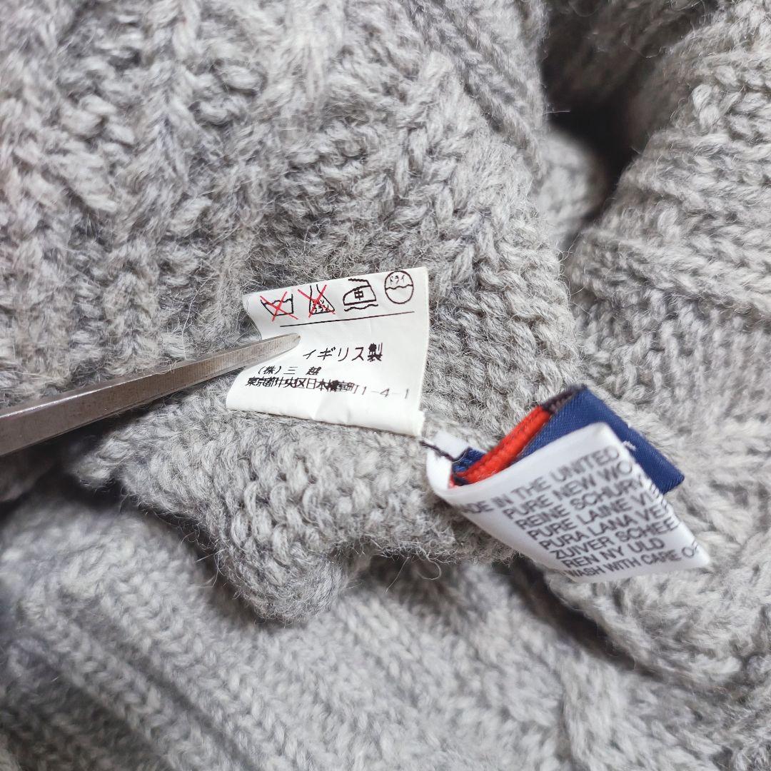 HIGHLAND2000 アランニット made in UK