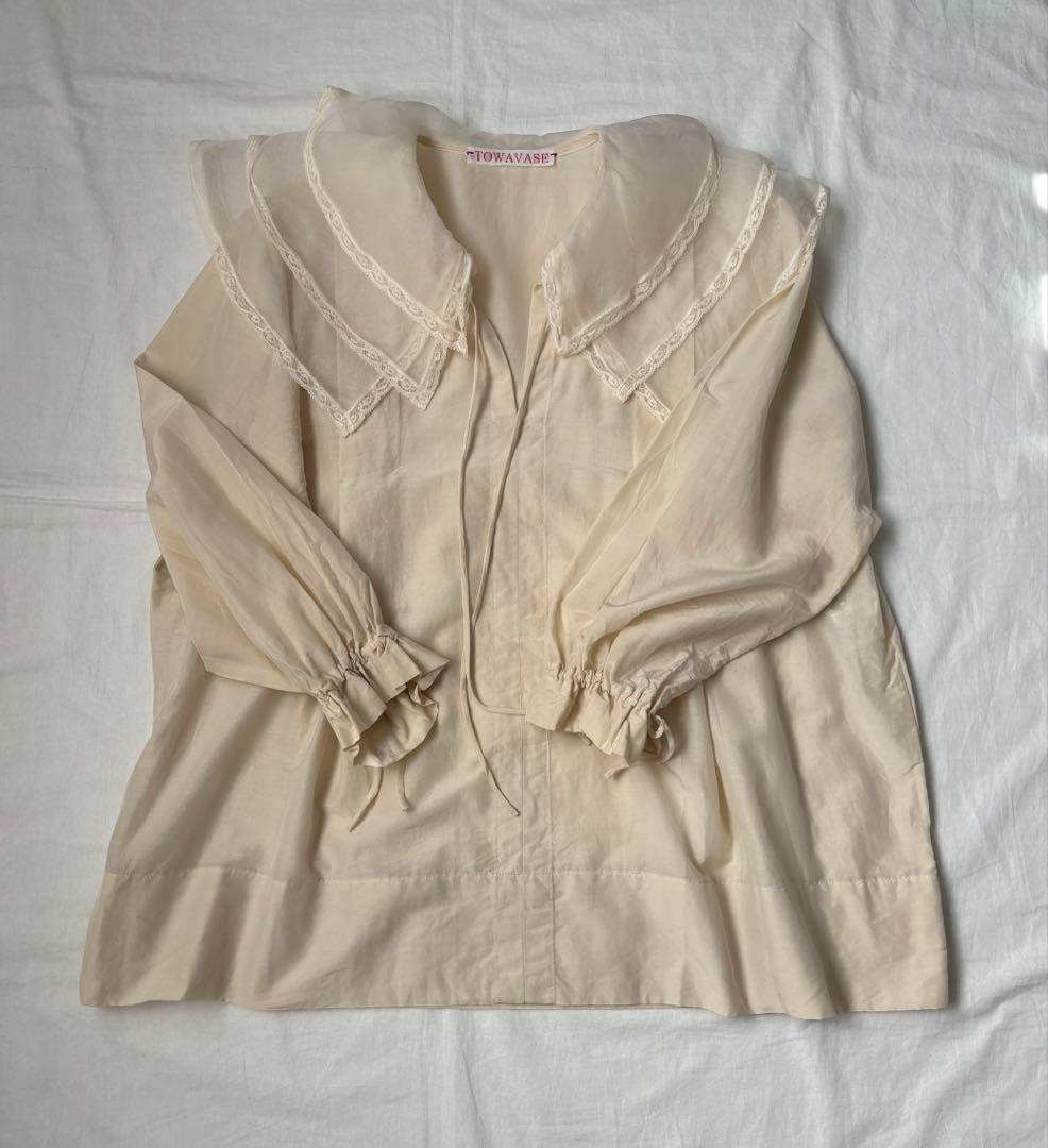 【新品】希少 TOWAVASE ブラウス Leavers blouse