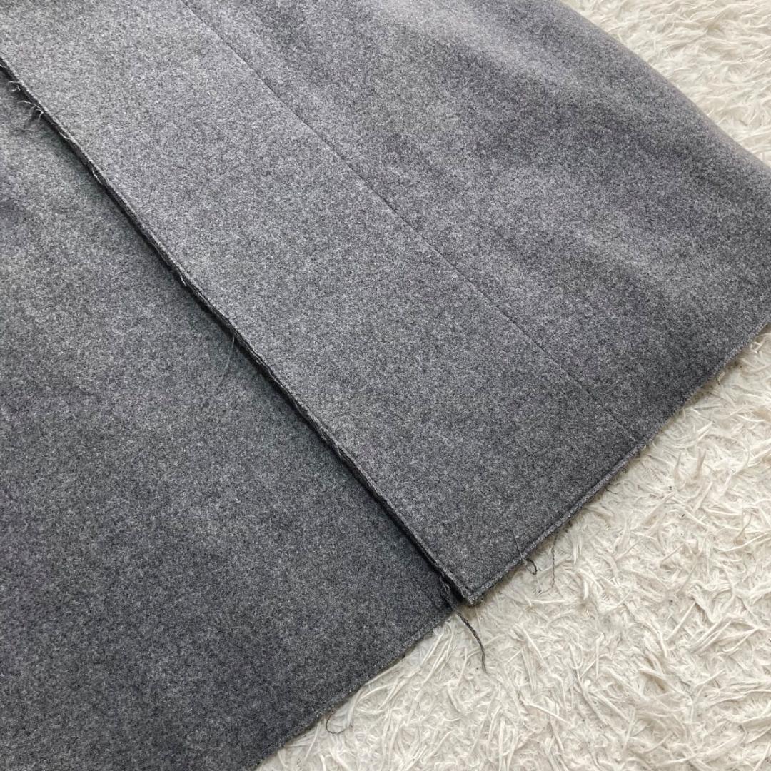 15870✨美品✨メゾンスペシャル/リバーメルトンフードコート/M/ウール