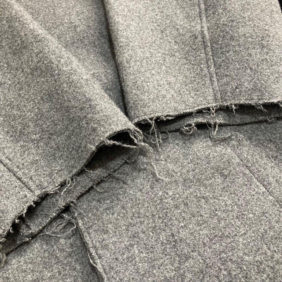 15870✨美品✨メゾンスペシャル/リバーメルトンフードコート/M/ウール