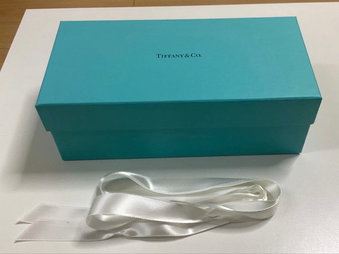 新品　ティファニー　ツリー　オーナメント　金縁　クリスタルガラス　3個セット