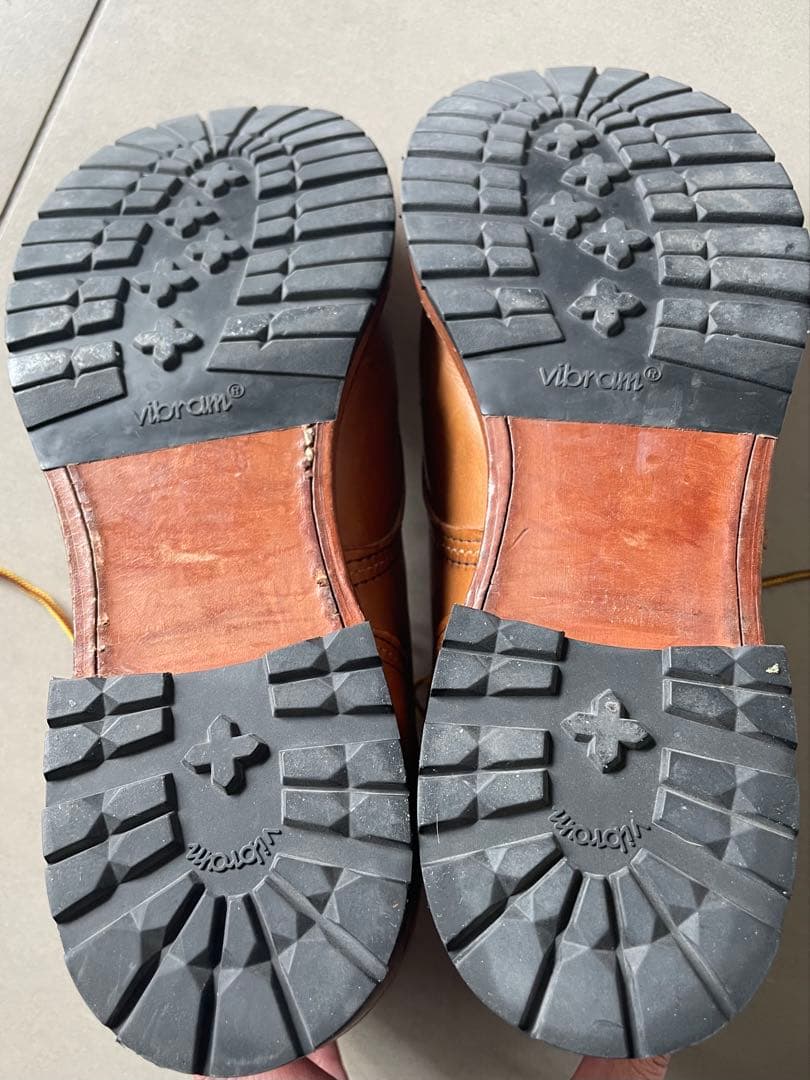 レッドウイング キャメル ブーツ アイアンレンジャー 8112 US9 1/2D