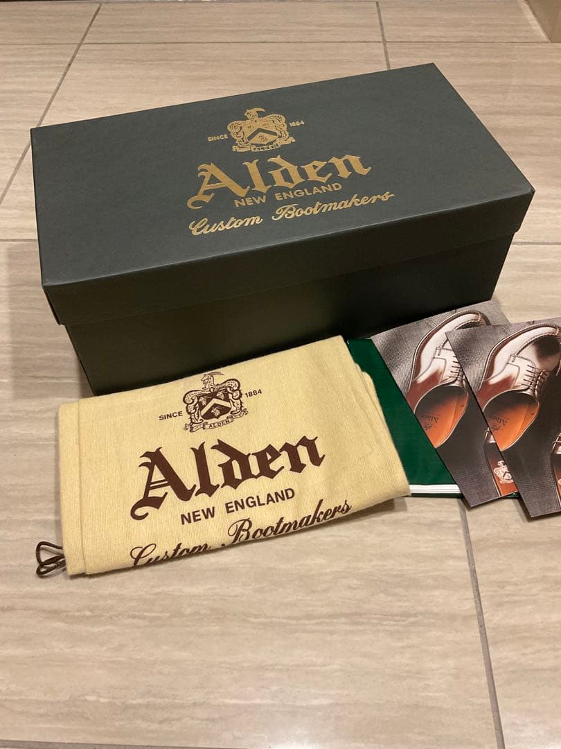 ロ*ー様 ★買いです★Alden ストレートチップ　コードバン 8E