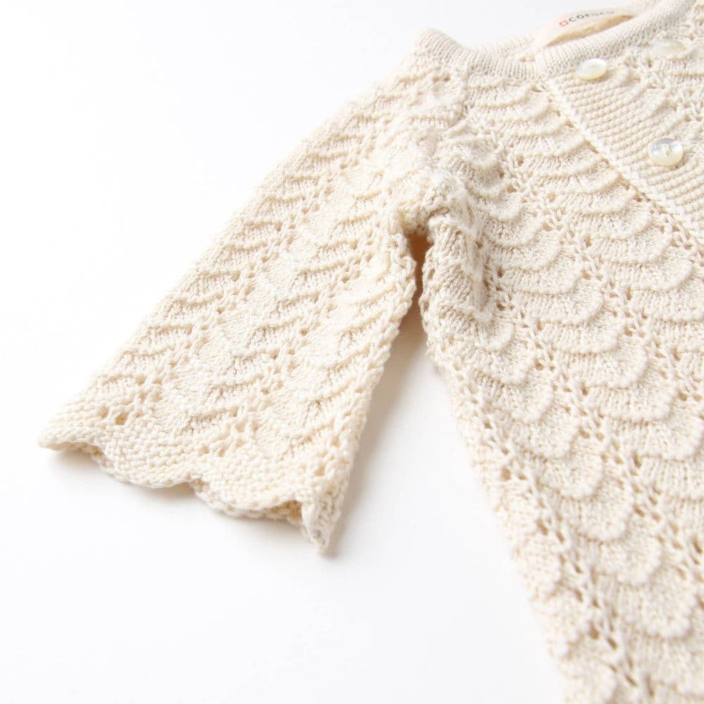 コフク cofuku ベビードレス 帽子 靴下付き