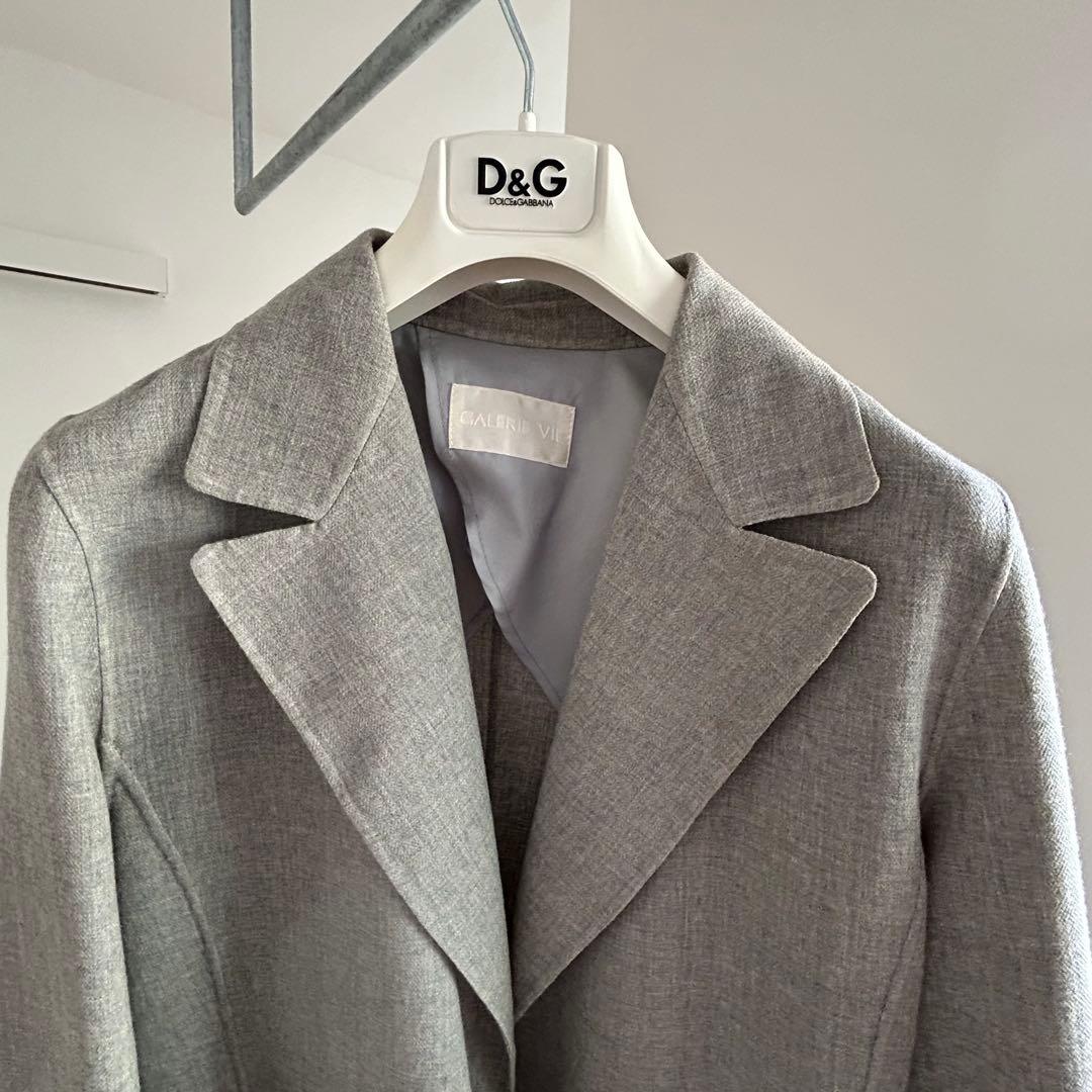 tomorrow land テーラードジャケット ウエストベルト付き