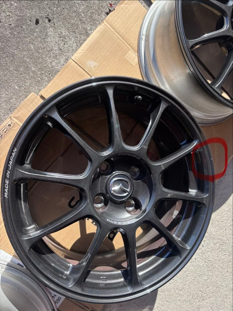 RAYS ZE40 16インチ 7J インセット+45 4本セット　ロードスター