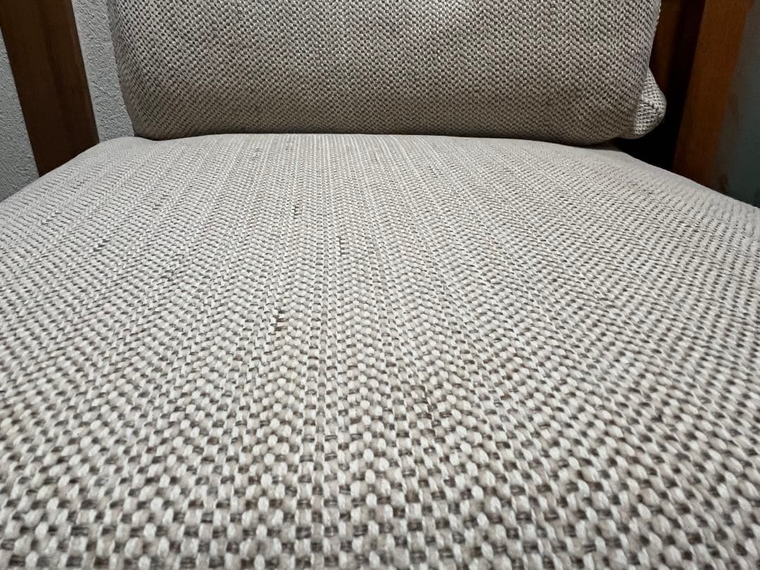 美品　無印良品　リビングでもダイニングでもつかえるソファチェア 3人掛けセット