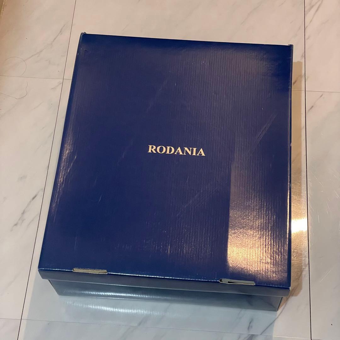 【新品・未使用】ロダニア クロコ革 2way ハンドバッグ ポーチ付 エレガント