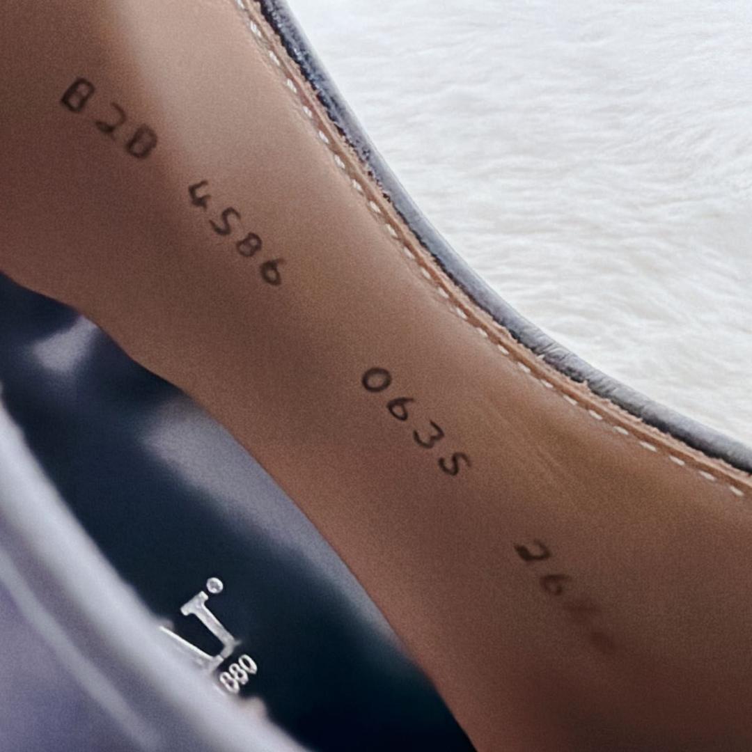 未使用級 REGAL ビジネスシューズ Uチップ メンズ EEE 26.5 黒