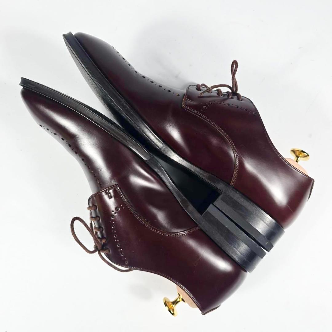 美品REGAL リーガル〈812R〉革靴（25）ビジネスシューズ　メダリオン　茶