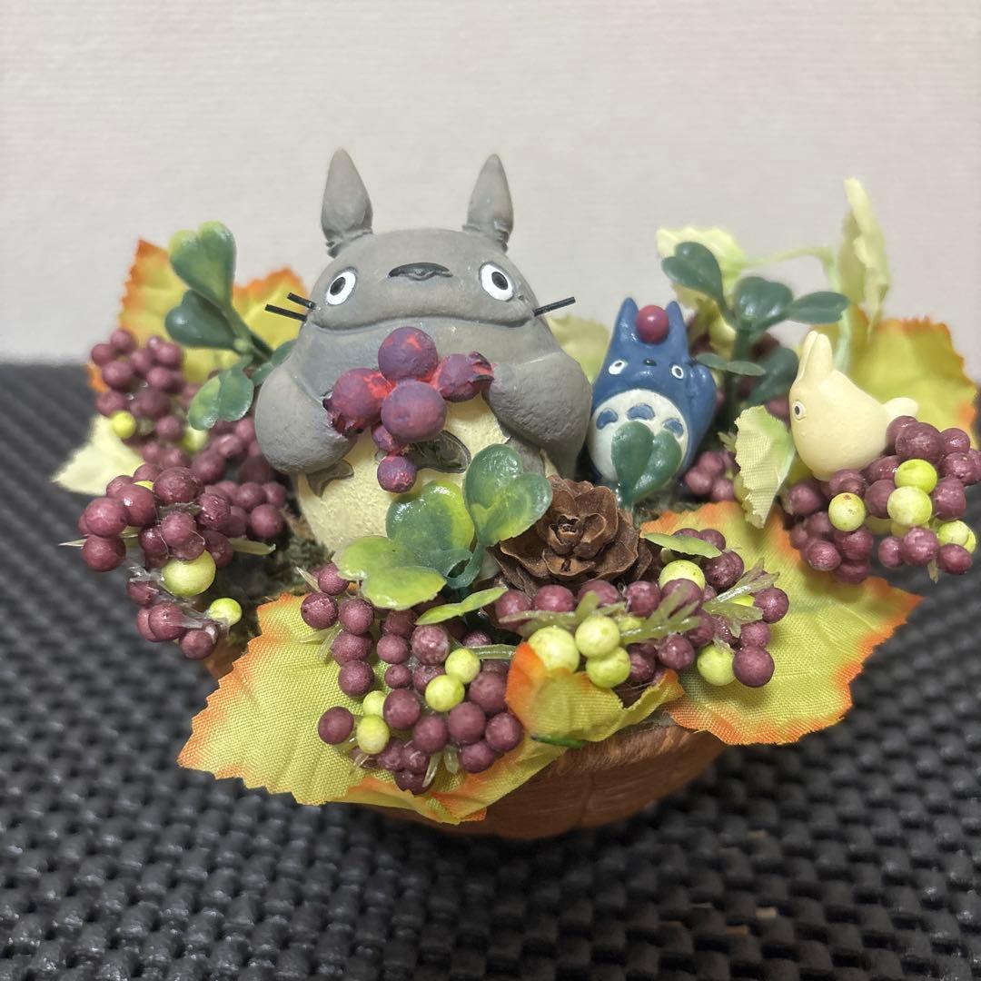 トトロ 立体オブジェ 春夏秋冬 4点セット