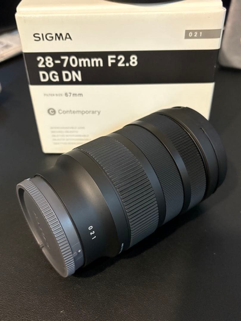 ［美品］SIGMA 28-70mm F2.8 DG DN ズームレンズ　ソニー用