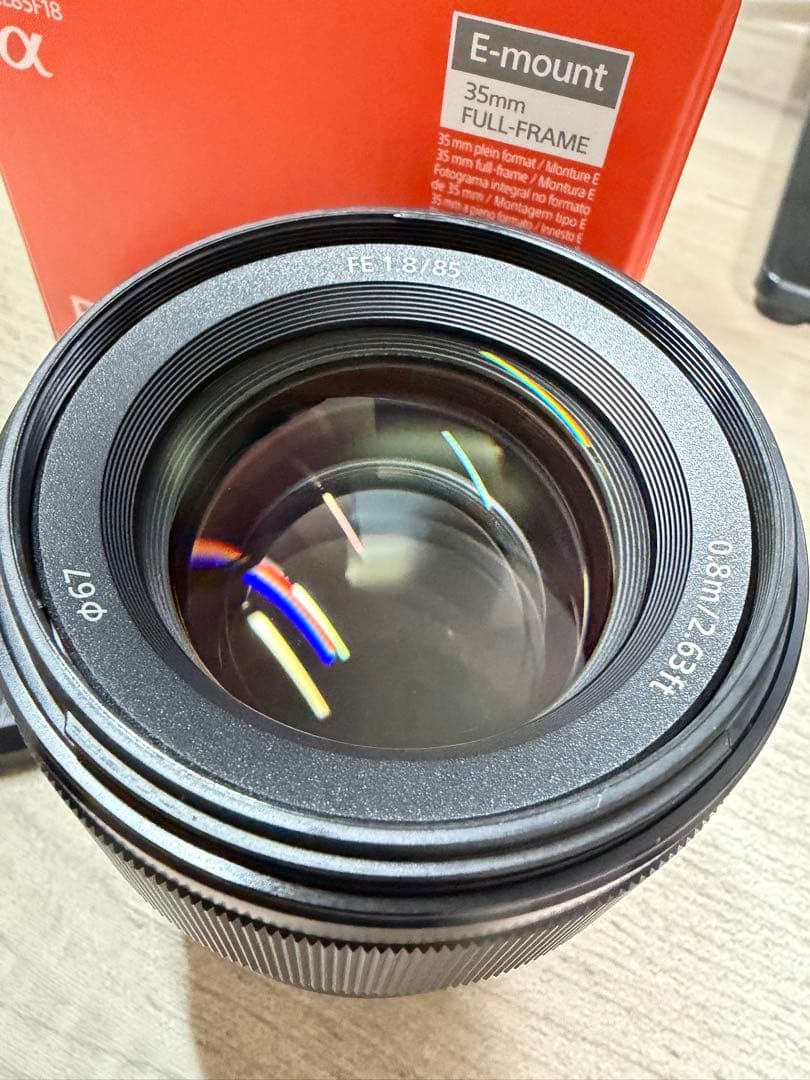 【美品・年末年始も発送可】FE 85mm F1.8 単焦点レンズ