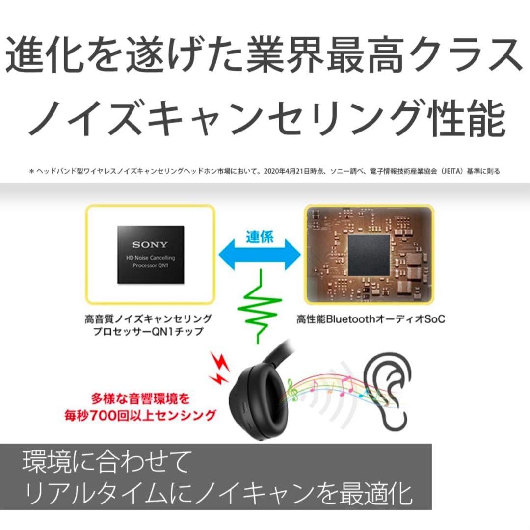 SONY ヘッドホン WH-1000XM4 ブラック 美品