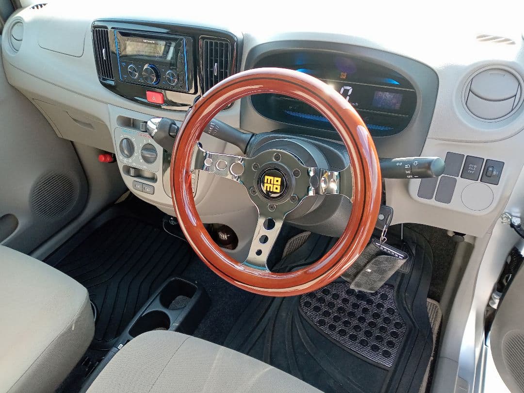 ウッド ステアリング　29Φ　小径　ハンドル29cm　旧車　他