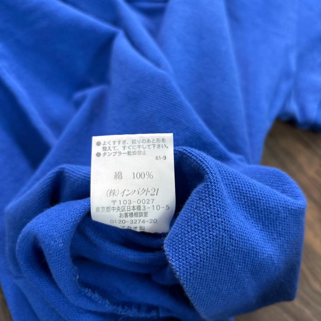 ユミナ 様8SM2 ラルフローレン　ワンポイント刺繍　半袖ポロシャツ　ブルーM