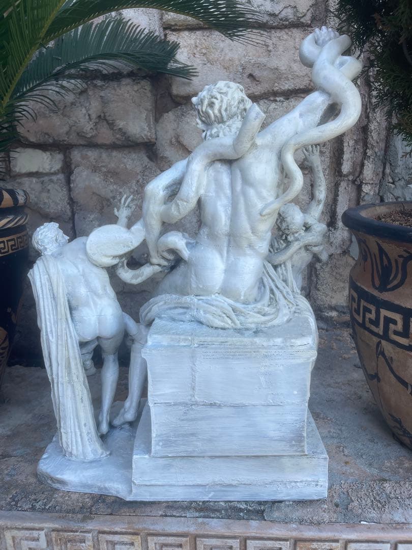 ラオコーン高さ:60cm,イタリア語:Gruppo del Laocoonte