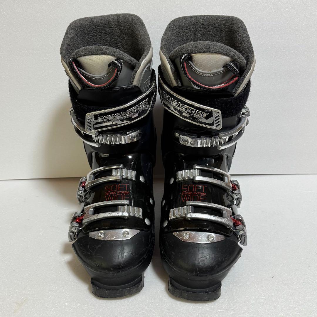 28CM28.5cmスキー ブーツ初心者黒色ブラック　ゲンファクトリー格安特価