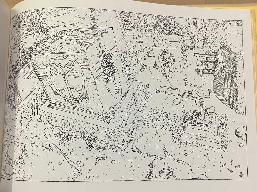 B砂漠の40日間　メビウス　限定3000部