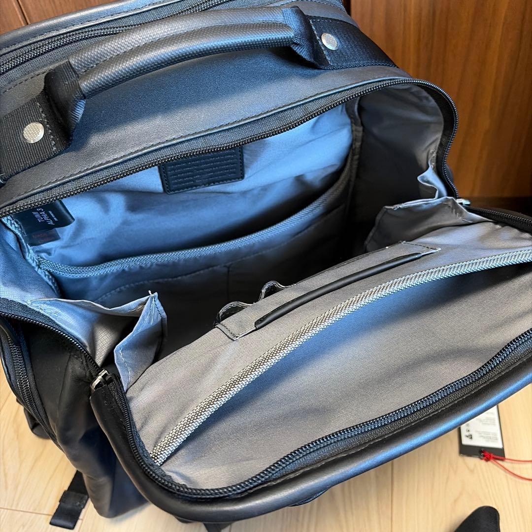 tumi alpha レザーバックパック