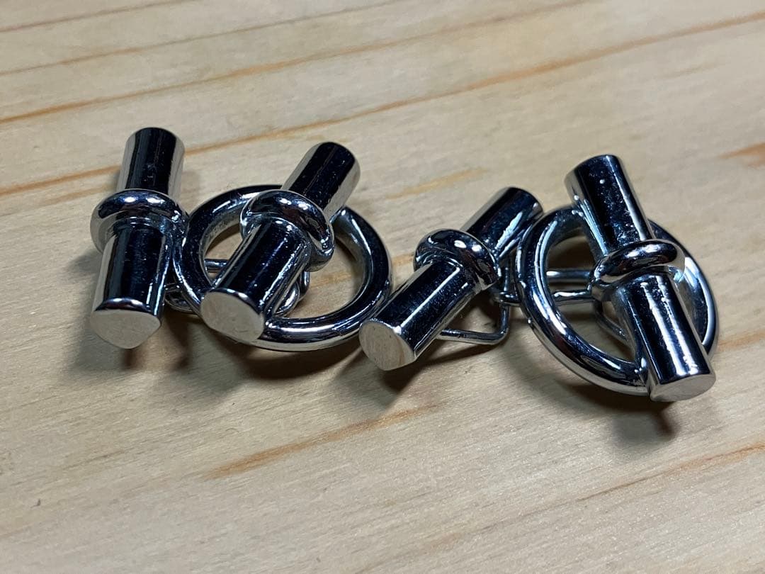 HERMES エルメス シェーヌダンクル リンクス カフスボタン SV925