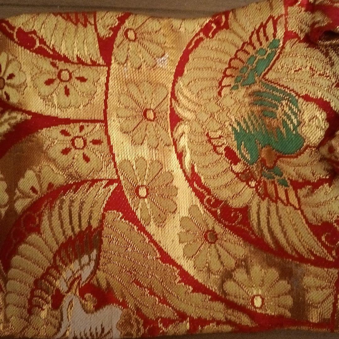 最終七五三5歳〜7歳正絹着物アンティーク誂え 4点セット♡昭和レトロ♡地紋有り