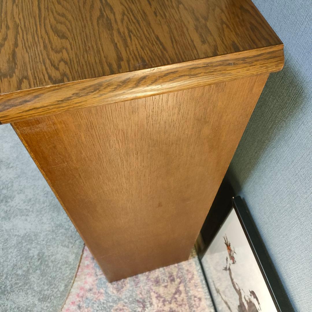 昭和レトロ クラシカル 3枚扉ガラスキャビネット食器棚/飾り棚 日本製