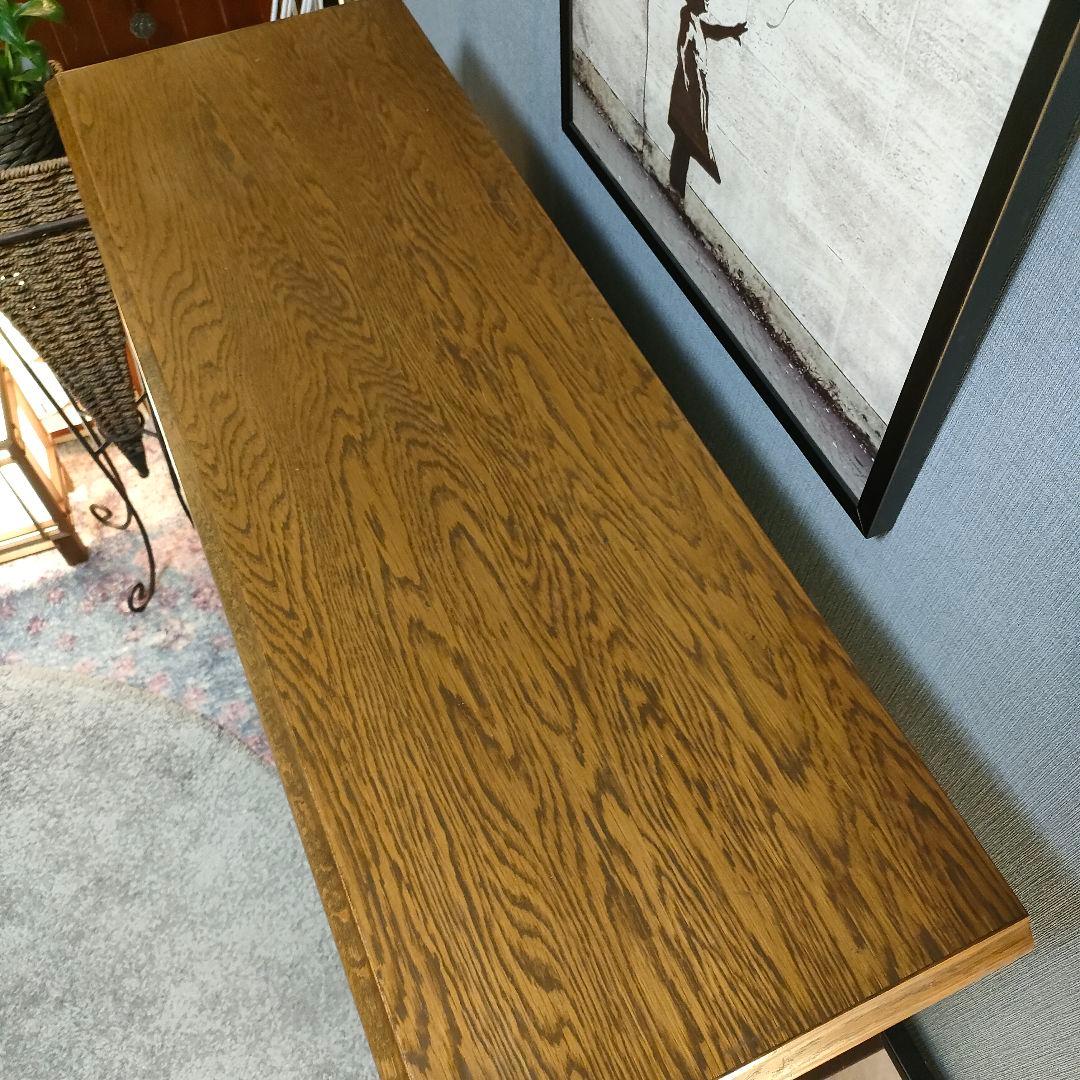 昭和レトロ クラシカル 3枚扉ガラスキャビネット食器棚/飾り棚 日本製