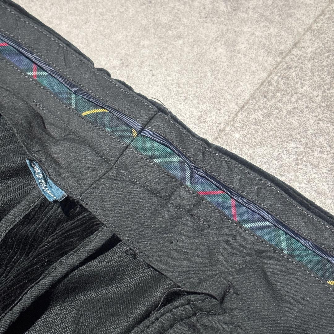 【ラルフローレン】ポロチノ　コーデュロイ　ブラック　W36 色残り良し