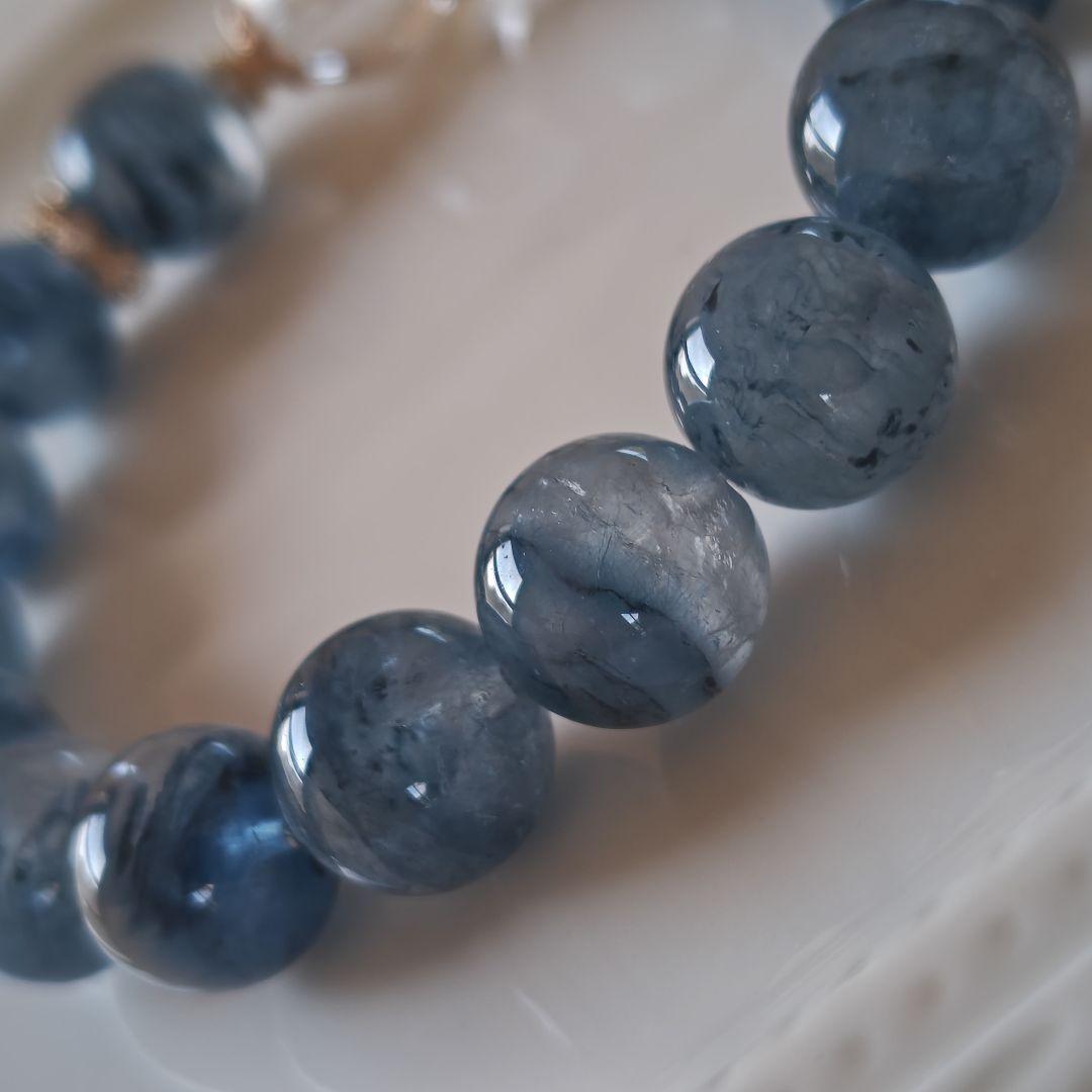 お取り置き専用です♡カイラス産水晶　グリーンアクアマリン　ブルー千層サゲニティッ