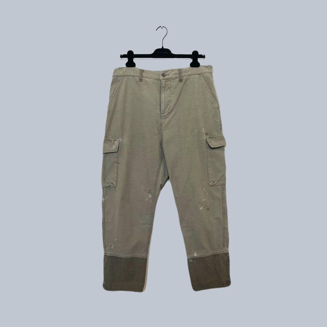 25SS journal standard luxeバックサテンミリタリーパンツ