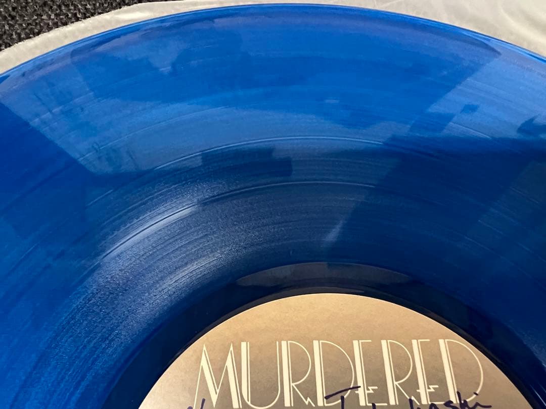 1980年/帯付/青盤 高橋幸宏 LP 邦楽レコード　音楽殺人 ポスター付