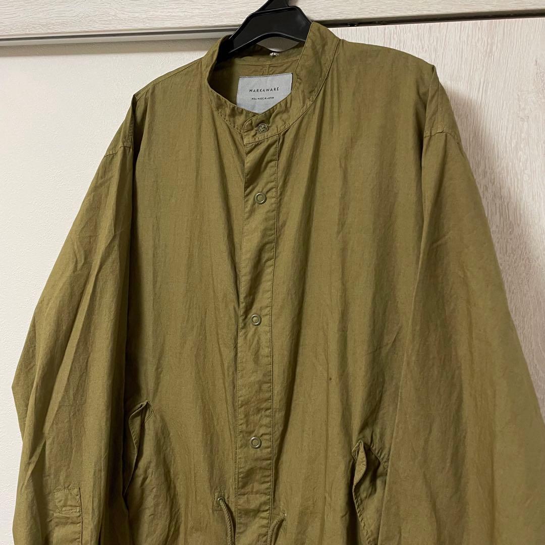 markaware モッズコート　タイプライター　カーキ　オリーブ　M サイズ2