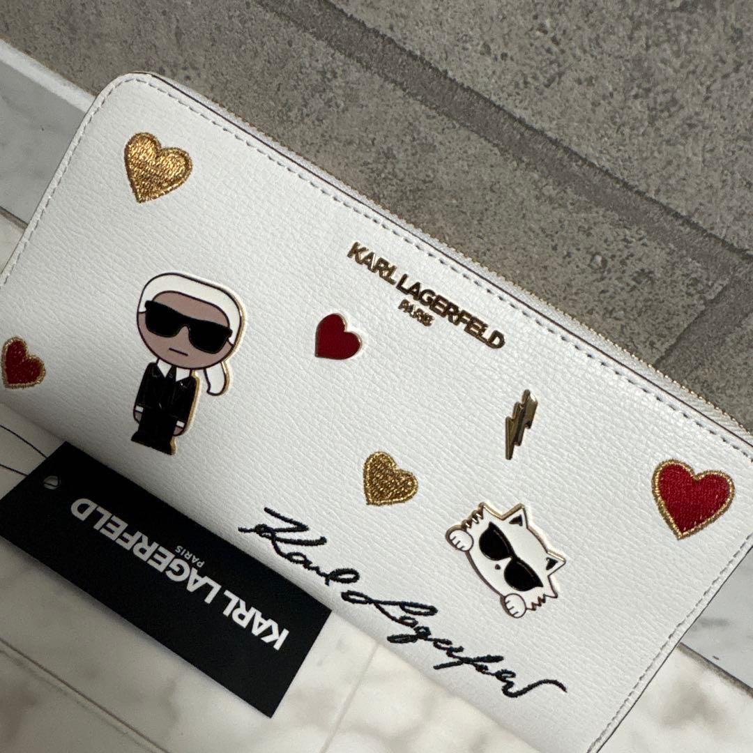 KARL LAGERFELD PARIS カール ラガーフェルド　新品　長財布