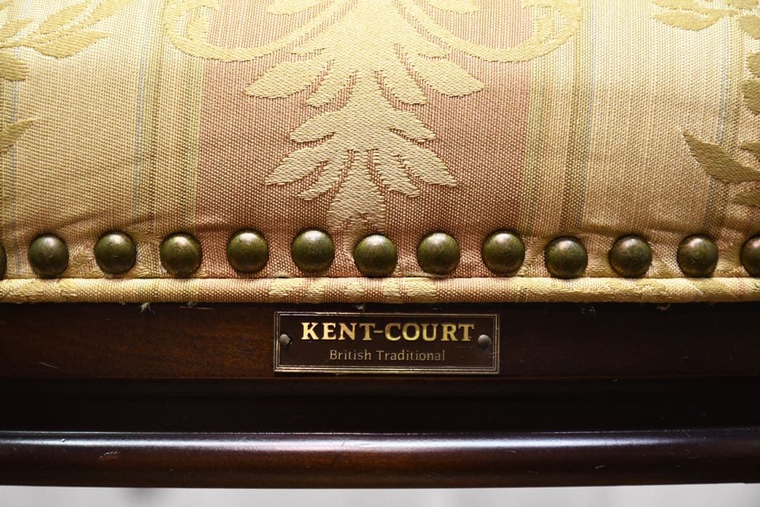 DHC48 マルニ木工 ケントコート ダイニングチェア 2脚セット 単鋲打ち