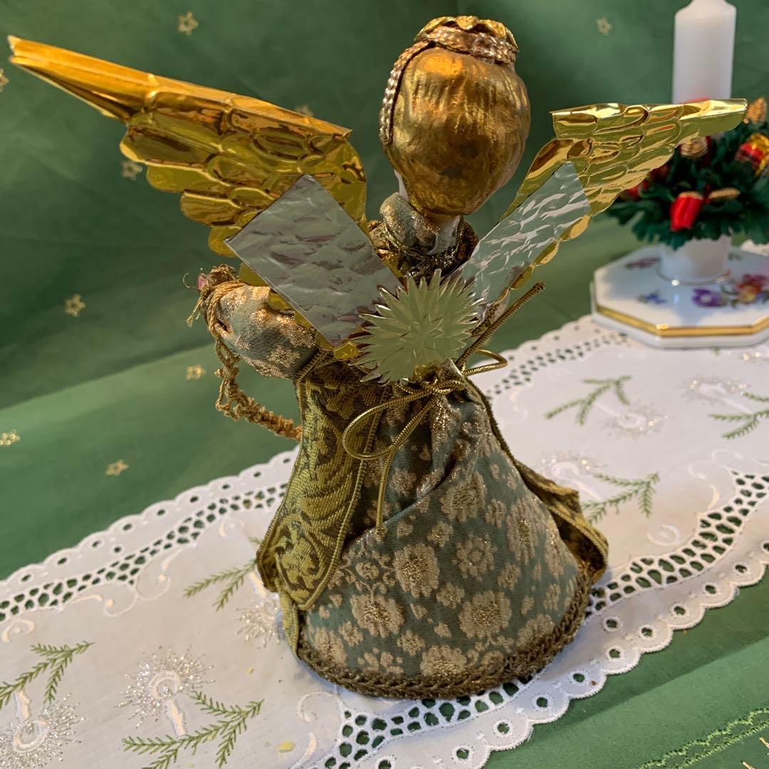 西ドイツ製　レア・ビンテージのkoestel社の蝋燭を持つ天使！可愛い！