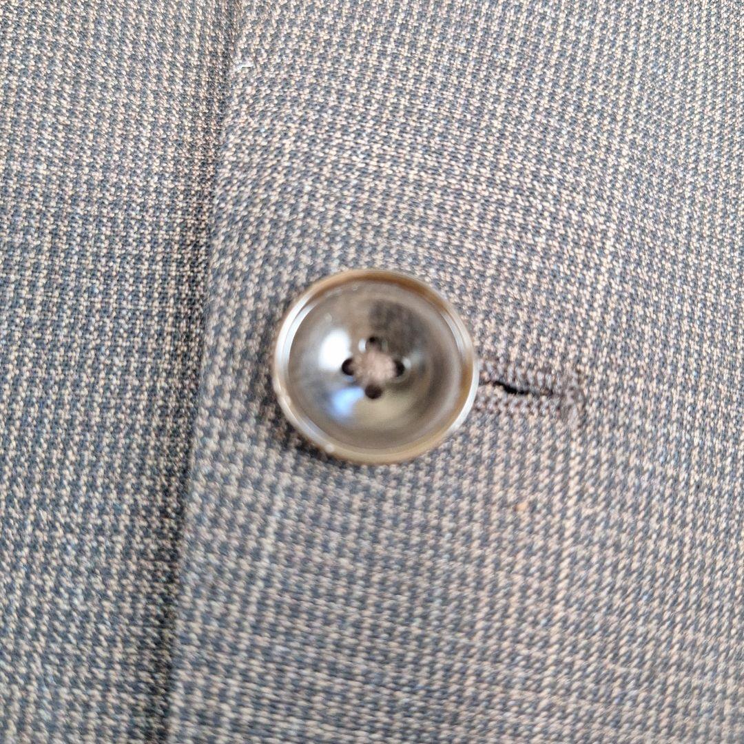 美品✨スーツセレクト　4S　洗えるビジネススーツ　マイクロ千鳥　AB5